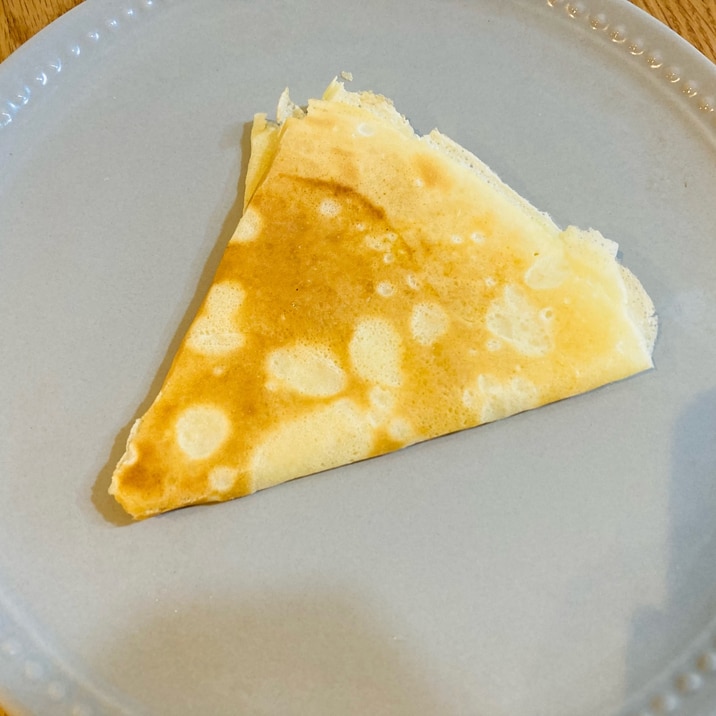 クレープ好き絶賛!カリカリシュガーバタークレープ